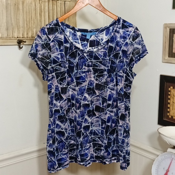 Simply Vera Vera Wang Tops - 🟢4oz (65) Simply Vera Vera Wang short sleeve blouse